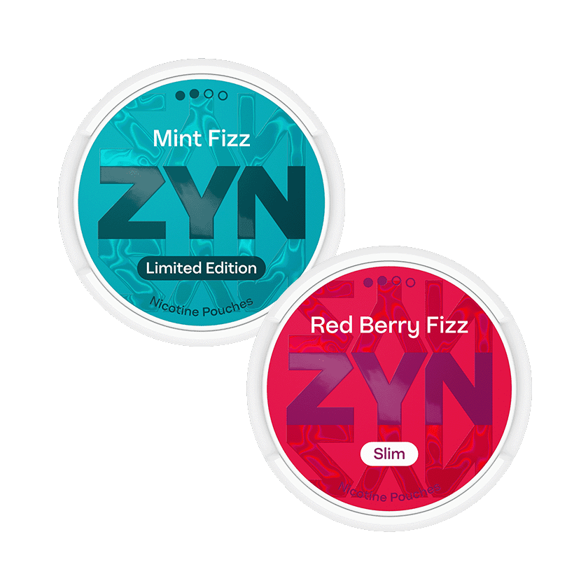 ZYN Zyn Slim Mint and Berry S2 2-pack Light – nikotinpåsar