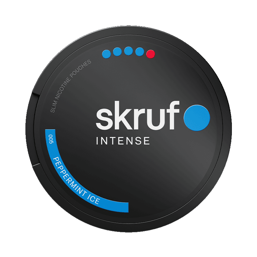 Skruf Intense Skruf Intense No.005 Peppermint Ice S4 Strong – nikotinpåsar