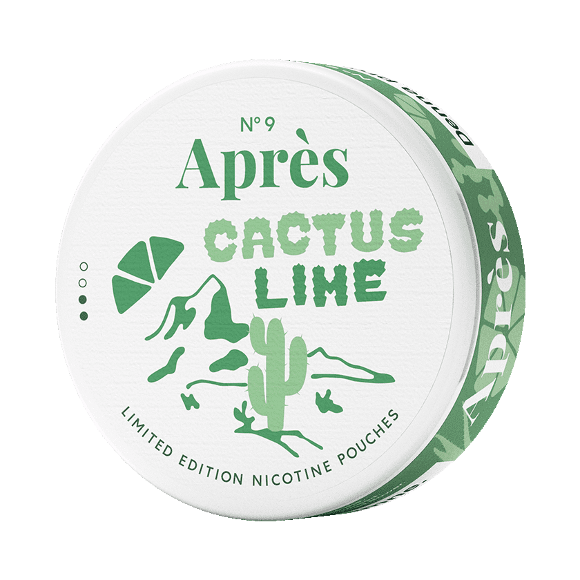 Après No.9 Cactus Lime S2 - nikotinpåsar