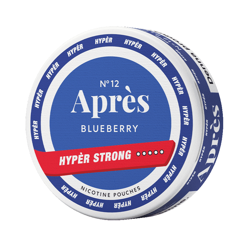 Après Après No.12 Blueberry Hypèr Strong Strong – nikotinpåsar