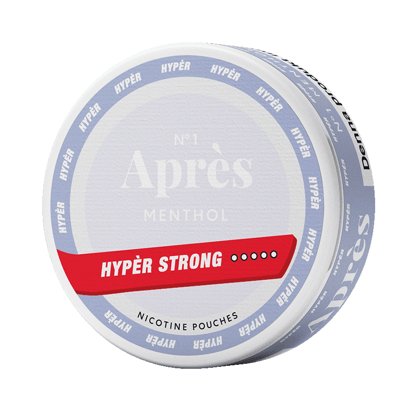 Après No.1 Menthol Hypèr Strong - nikotinpåsar