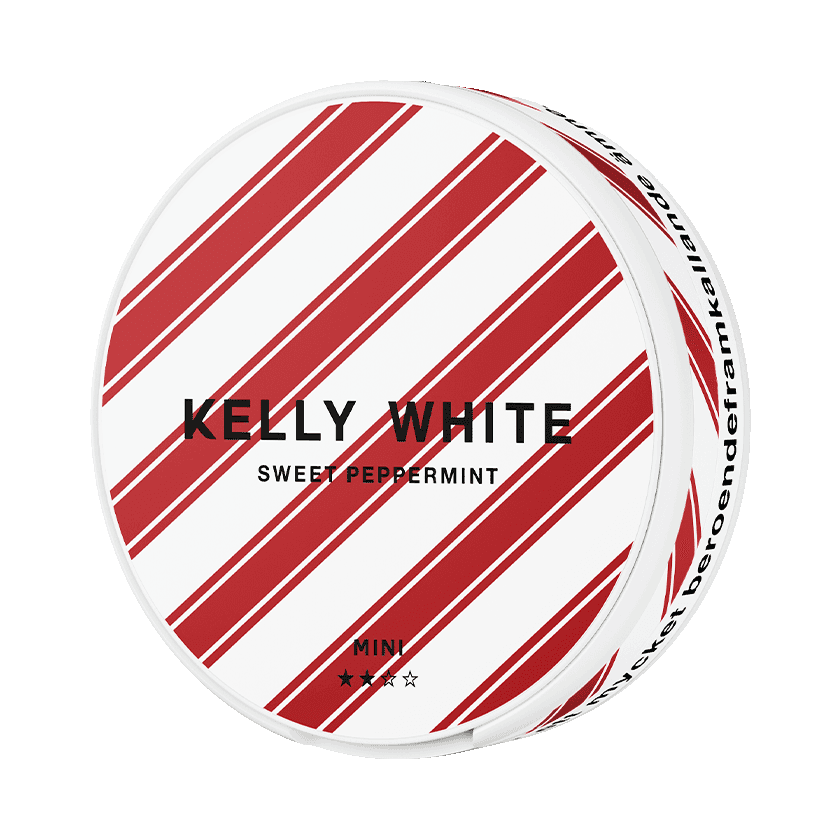 Kelly White Kelly White Sweet Peppermint Mini S2 Light – nikotinpåsar