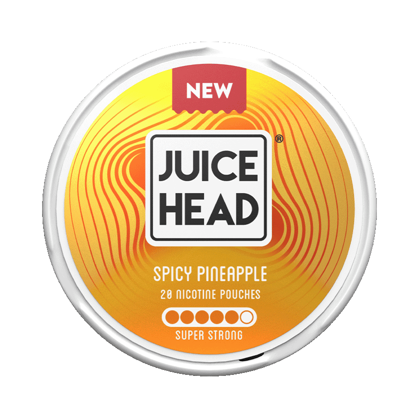 Juice Head Juice Head Spicy Pineapple 14mg Super Strong Extra Strong – nikotinpåsar