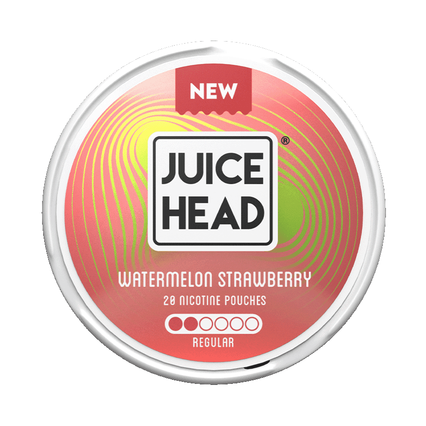 Juice Head Watermelon Strawberry 6mg Regular - nikotinpåsar