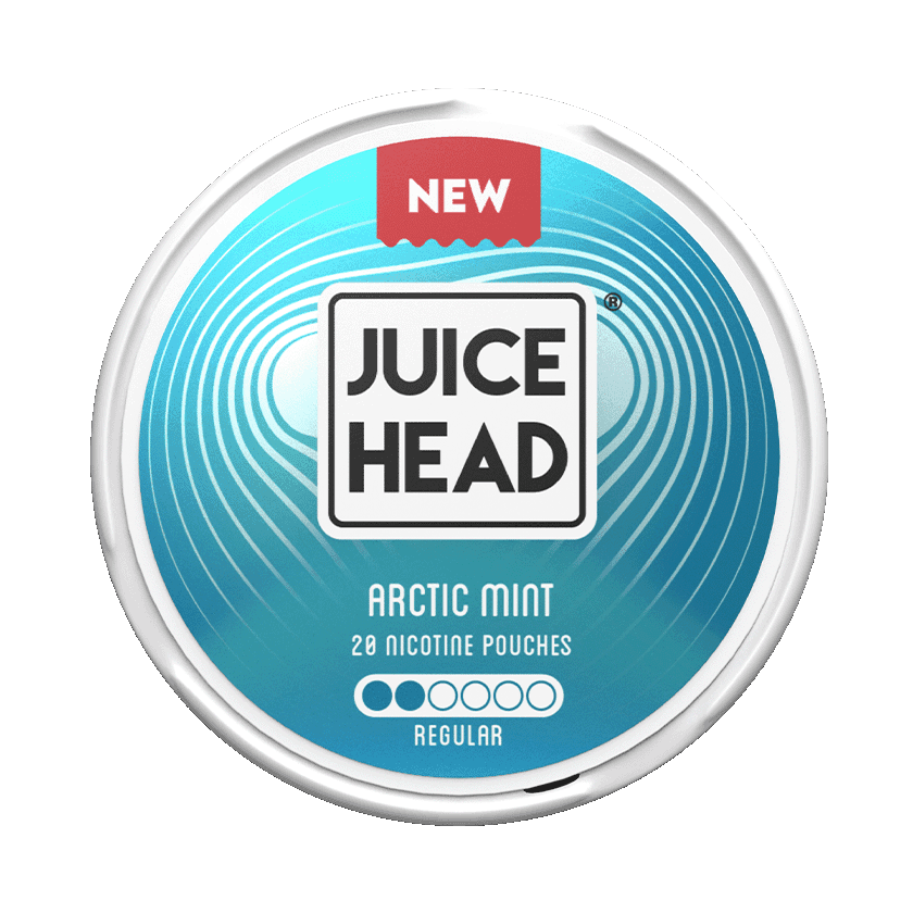 Juice Head Juice Head Arctic Mint 6mg Regular Light – nikotinpåsar