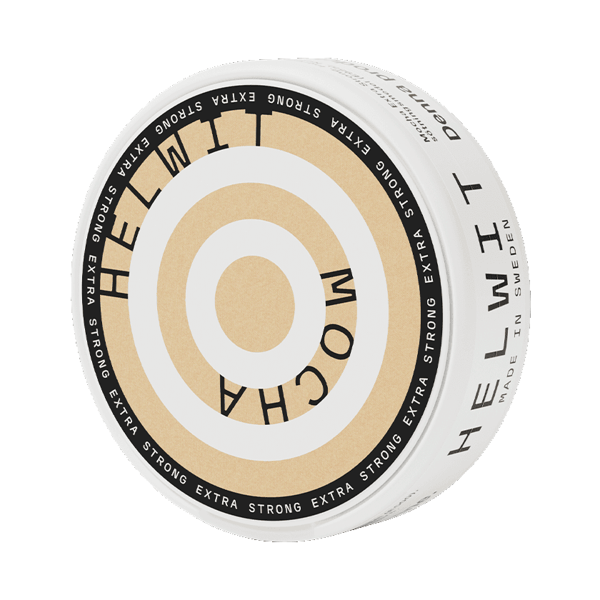 Helwit Mocha Extra Strong - nikotinpåsar