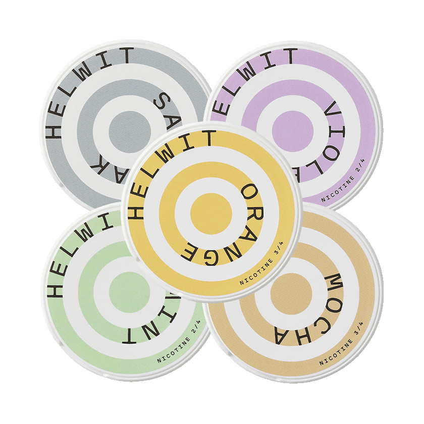 Helwit All Helwit Mixpack – nikotinpåsar