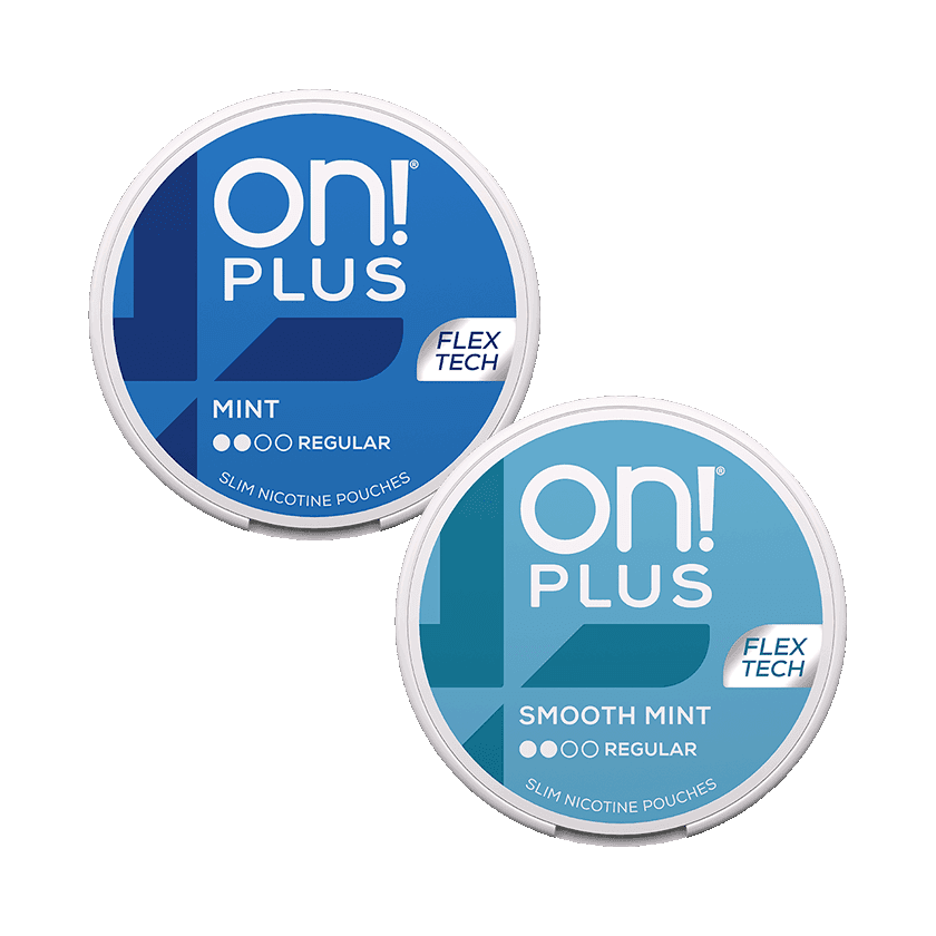 On! On! Plus Minty Strong Slim Mixpack 2-pack Normal – nikotinpåsar