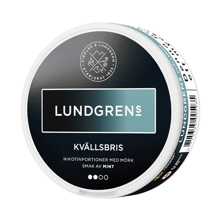 Lundgrens Kvällsbris All White - nikotinpåsar
