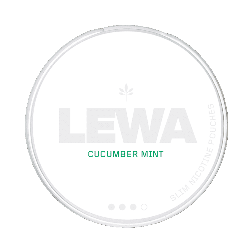 LEWA LEWA Cucumber Mint S3 Normal – nikotinpåsar