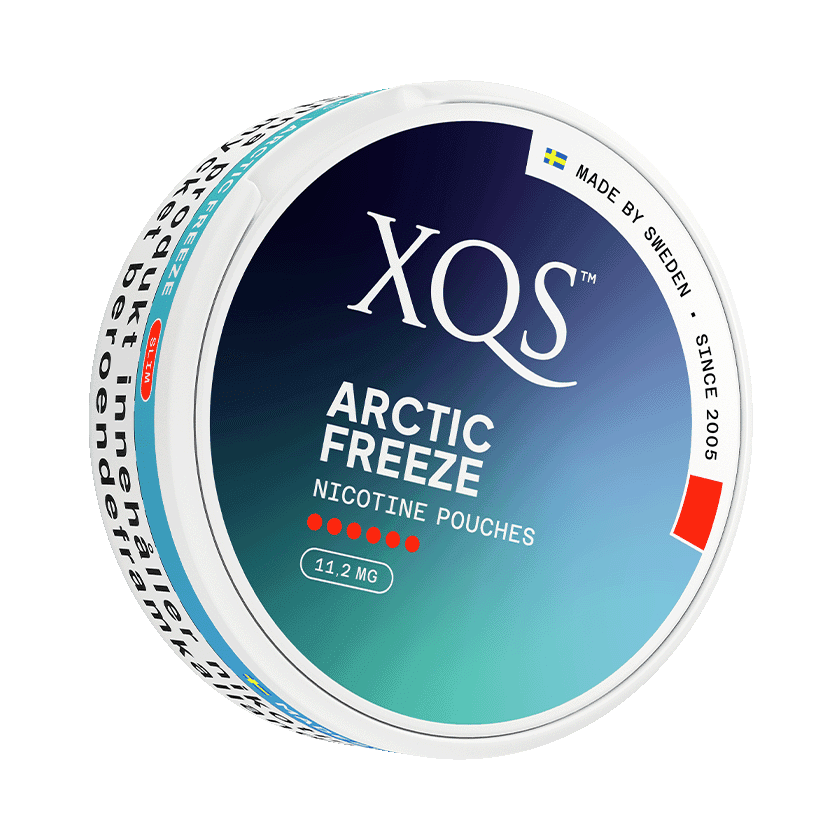 XQS XQS Arctic Freeze Slim Ultra Strong Strong – nikotinpåsar