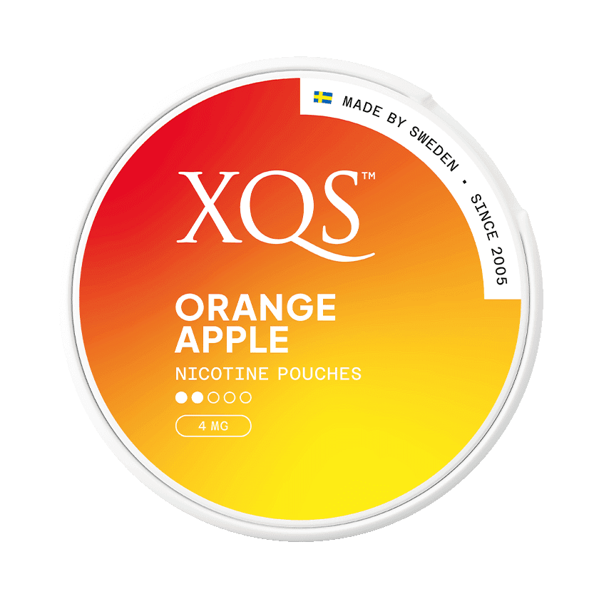 XQS Xqs Orange Apple 4 mg 2 Light – nikotinpåsar