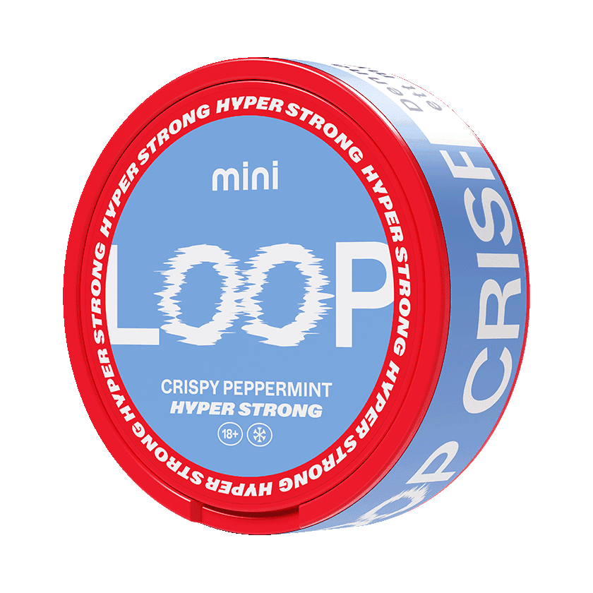 Loop Loop Crispy Peppermint Mini Hyper Strong Strong – nikotinpåsar