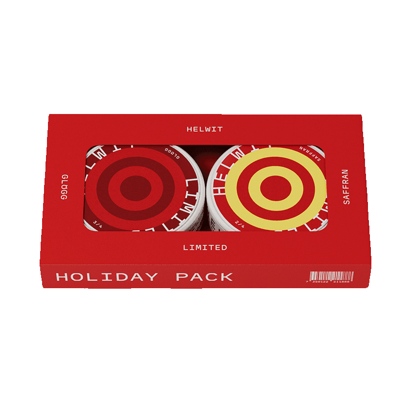 Helwit Helwit Twinpack Saffran & Glögg Limited Light – nikotinpåsar