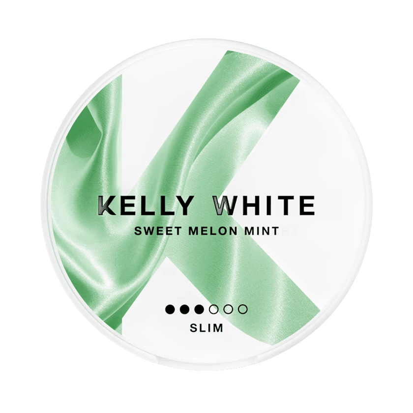 Kelly White Sweet Melon Mint Slim S3 - nikotinpåsar
