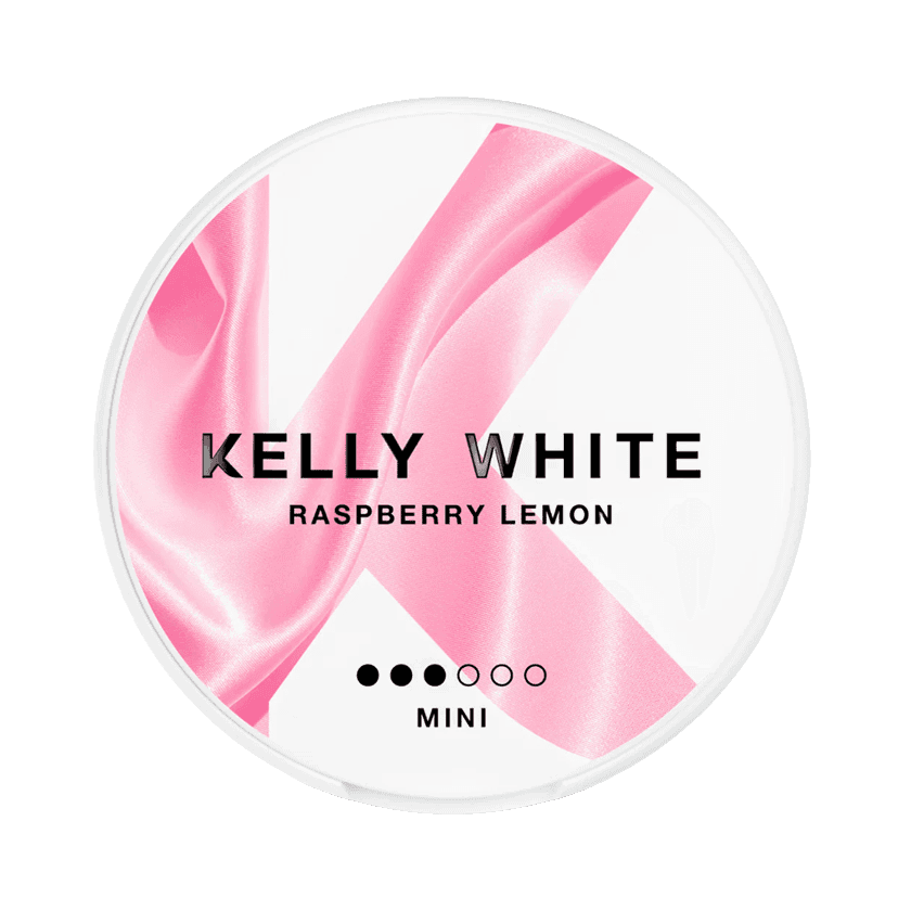 Kelly White Raspberry Lemon Mini S3 - nikotinpåsar