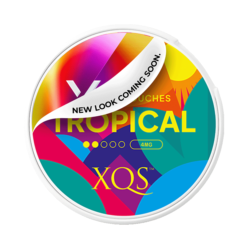 XQS Xqs Tropical 4 mg 2 Light – nikotinpåsar